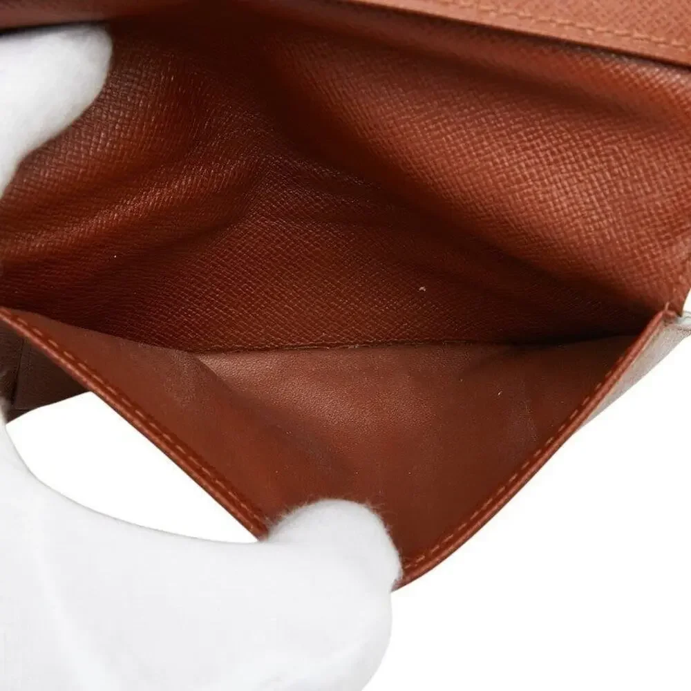 Louis Vuitton Monogram Agenda Poche Notebook Cover Brown